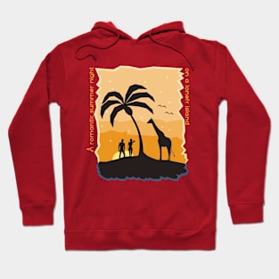 A romantic summer night Hoodie